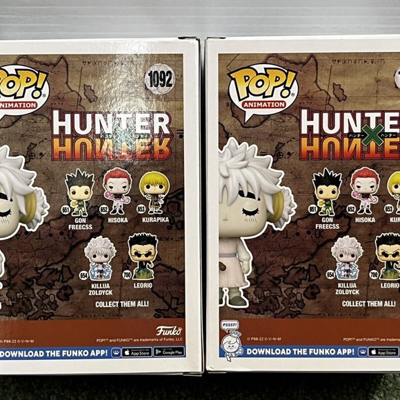 Komugi Chase and Common Set Funko Pop! Hunter X Hunter #1092 Hot Topic Exclusive - Picture 3 of 4